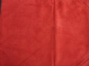 SPECIAL SORRENTO SUEDE LOOK TABLE RUNNER MARONE RED STUNNING 33 CM X 135 CM NEW